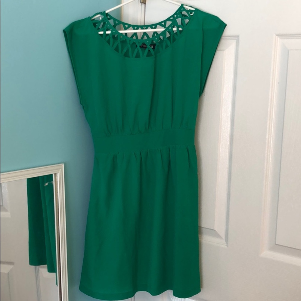 Green dress